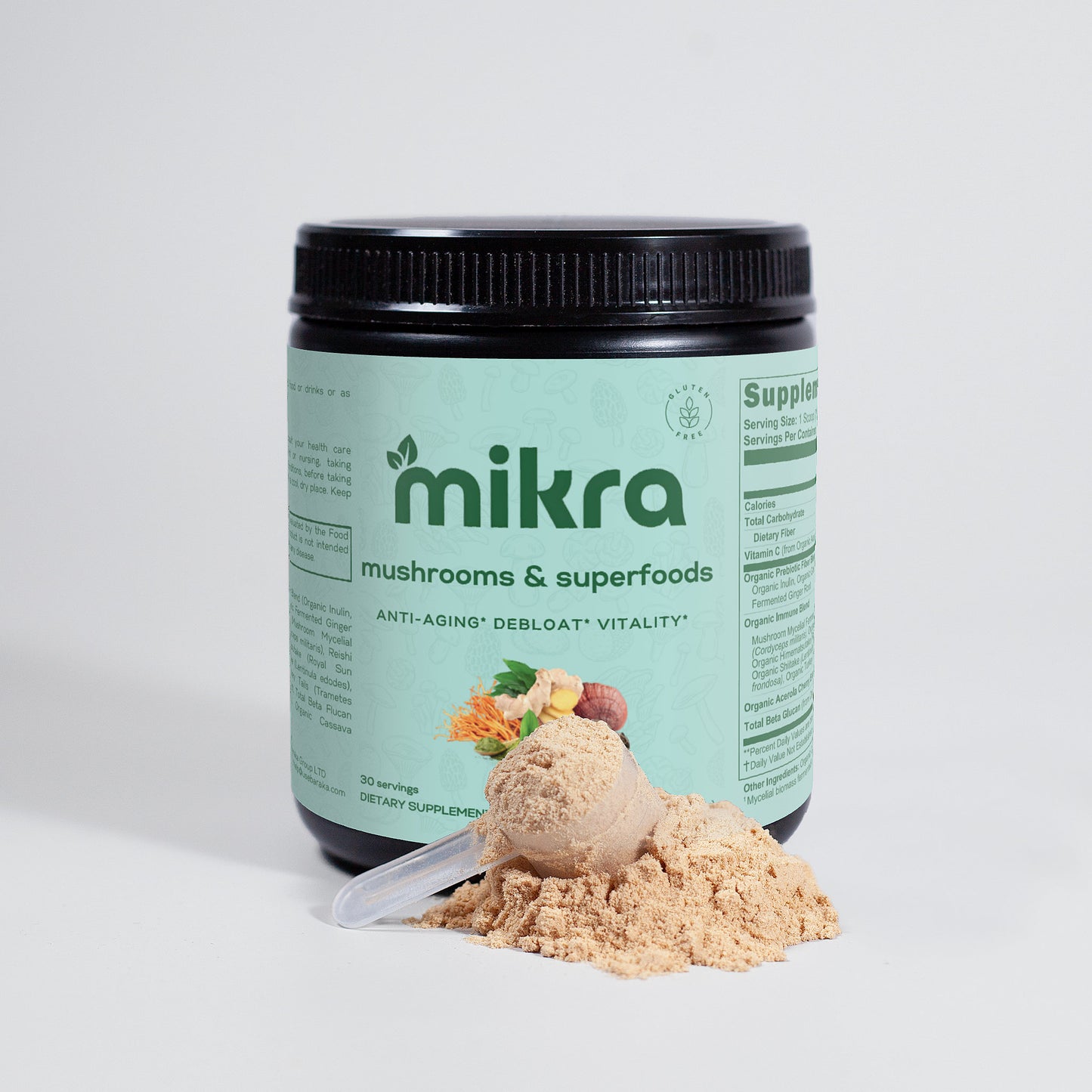 MIKRA - mushrooms & superfoods