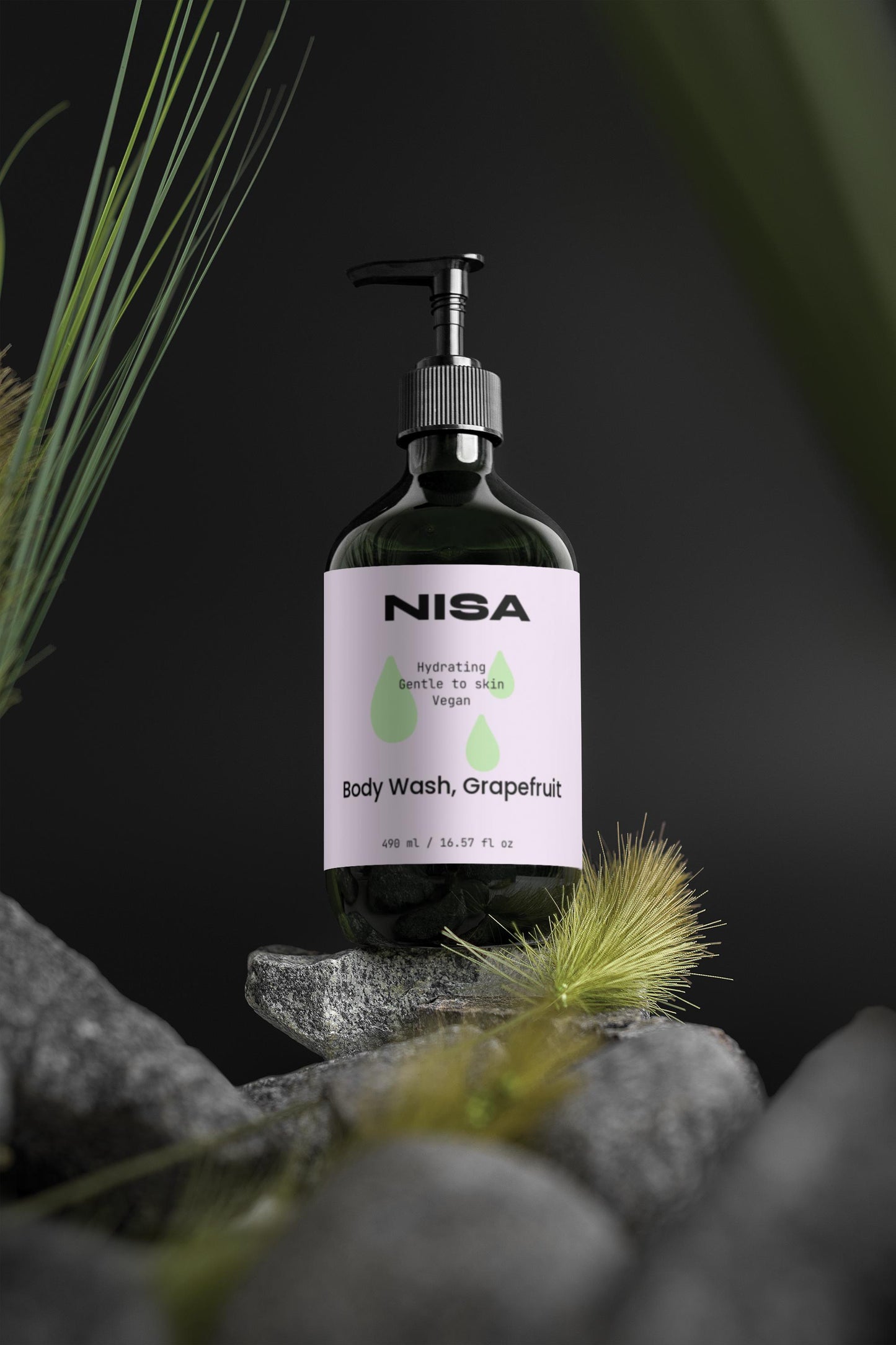 NISA Body Wash, Grapefruit