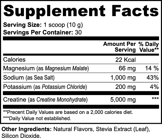 ZARR - Creatine Hydration Powder