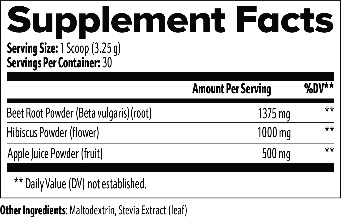 AMAL - Beetroot Recovery